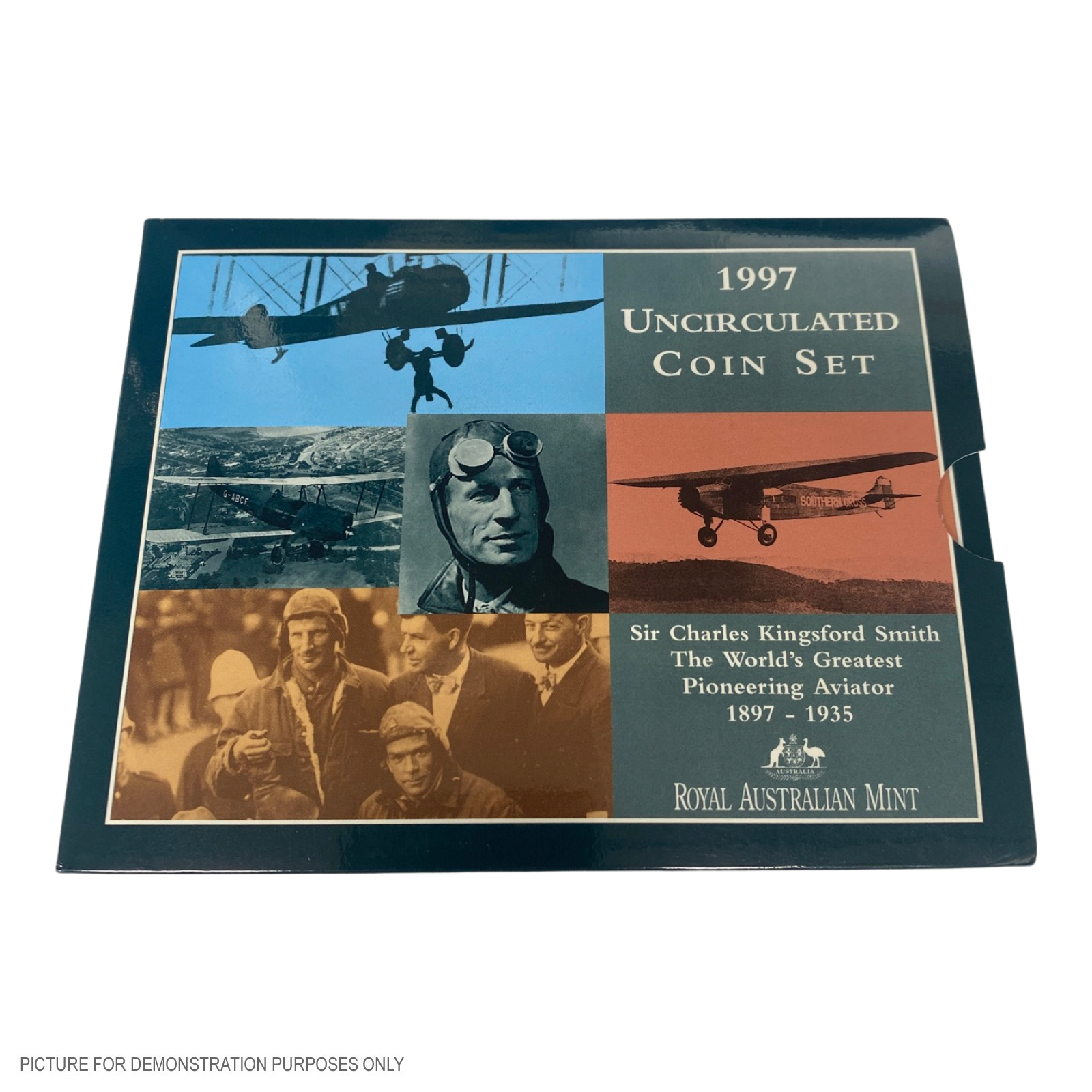 1997 Six Coin Uncirculated Year Set - Sir Charles Kingsford Smith